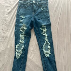 American Eagle High Rise next level stretch jegging. Size 6